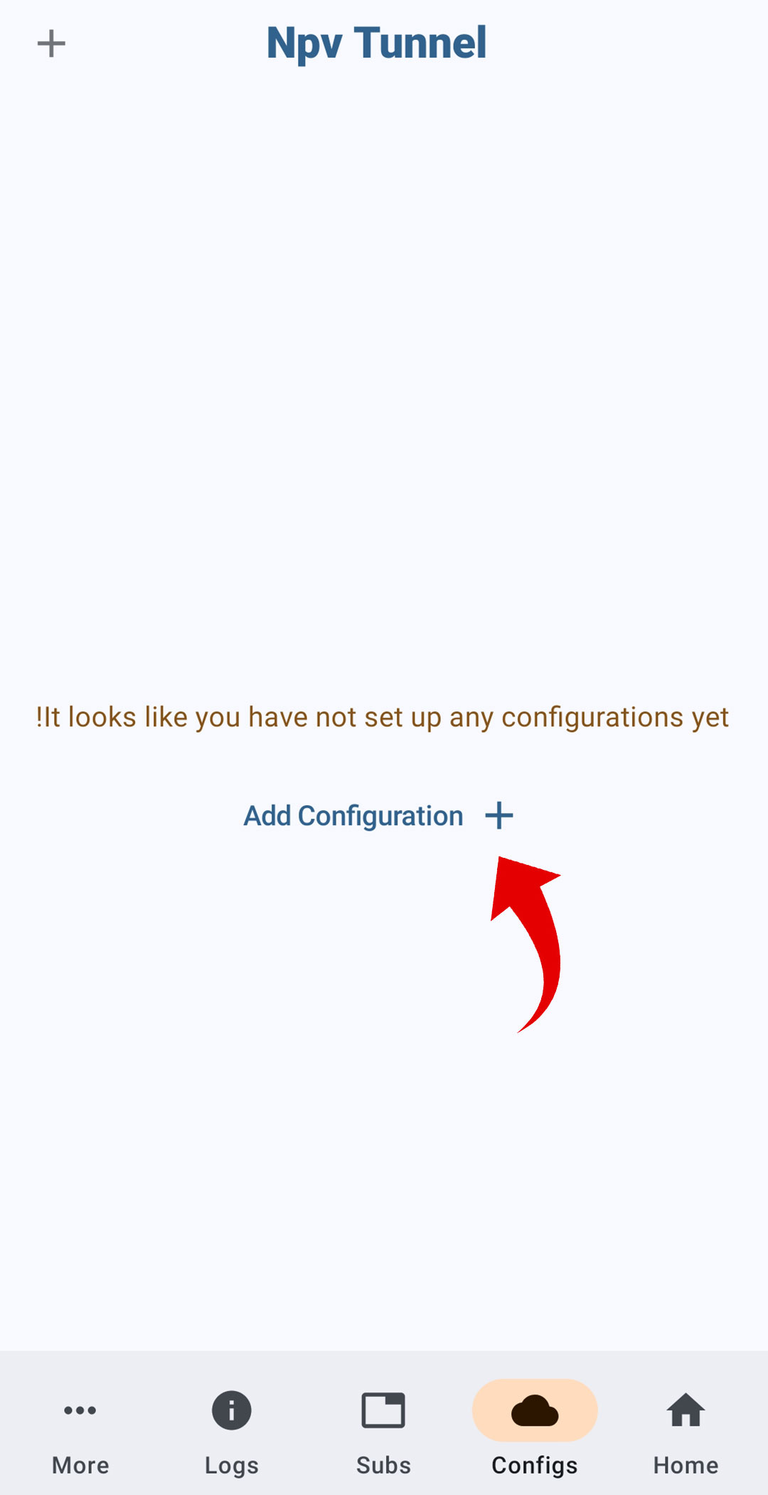 add configuration