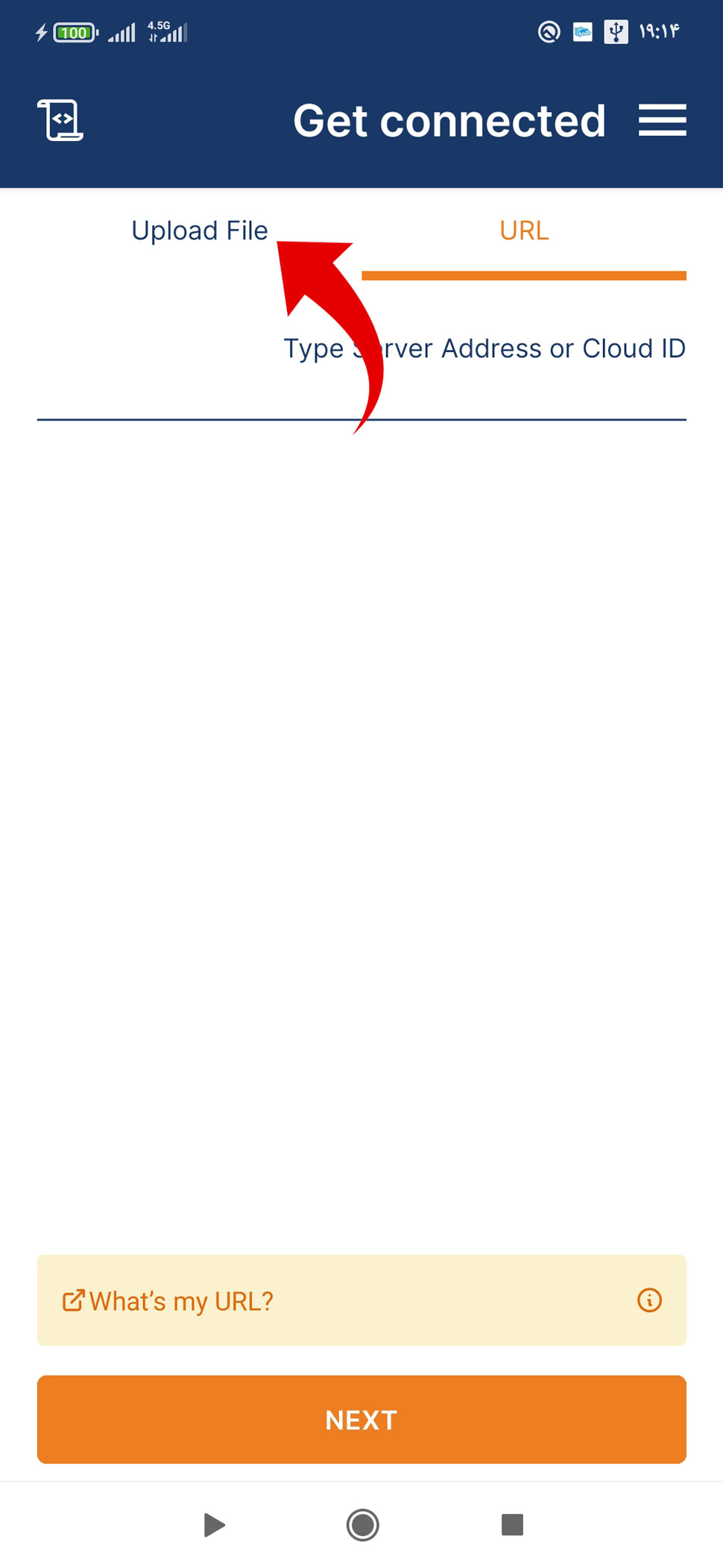آپلود کانفیگ در openvpn